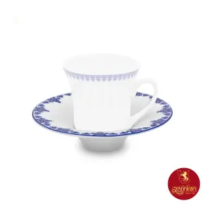 نعلبکی زیر استکانی چینی زرین شهرزاد سمرقند سایز 15