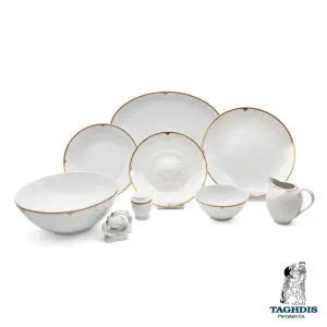 سرویس چینی تقدیس کلاسیک رانا طلا 6 نفره 32 پارچه