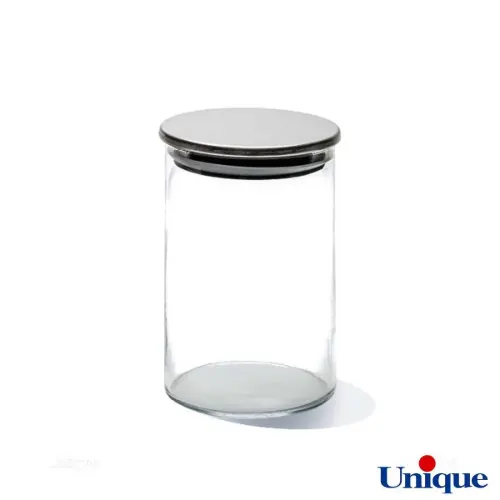 بانکه شیشه ای درب استیل یونیک 900 سی سی  UN-1275A