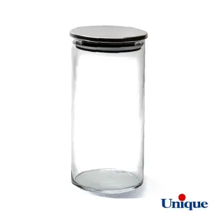 بانکه شیشه ای 1200 درب استیل UN-1273A