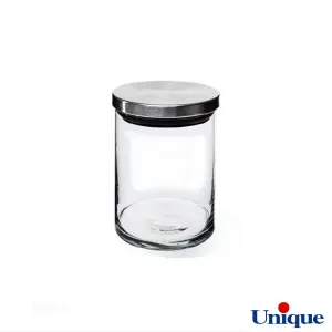 ظرف ادویه شیشه ای درب استیل 200 یونیک UN-1281