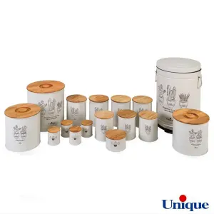 سرویس آشپزخانه 16 پارچه یونیک فانتزی الیزابت کرم کاکتوس UN-9092