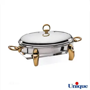 سوفله خوری یونیک بیضی کوچک پافیلی طلایی UN-3112