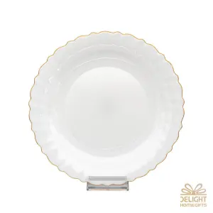 بشقاب تخت دیلایت لب طلایی 25 کد 212