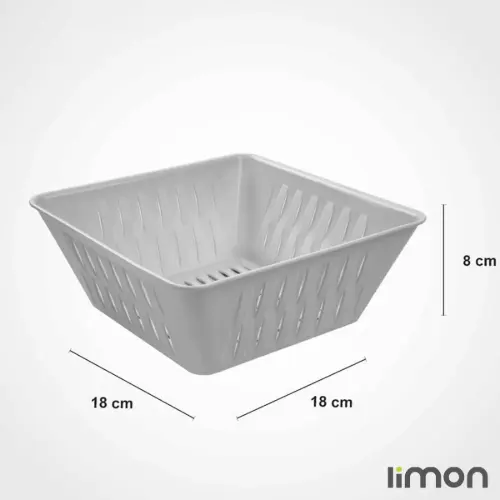سبد چهارگوش طرح بامبو کوچک لیمون 1150