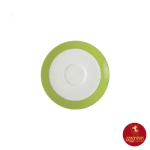 نعلبکی چینی زرین ایتالیا اف پسته 13