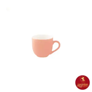 فنجان قهوه خوری ایتالیا اف چینی زرین طرح ماربل سایز 6