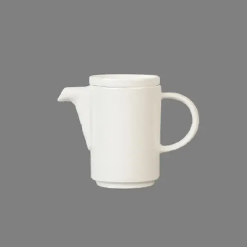 چینی زرین قوری فرم اس 2 سفید با مارک زی