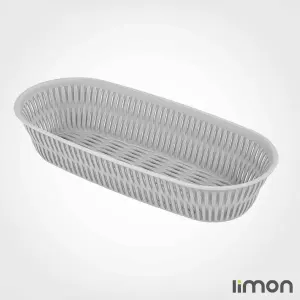 سبد طرح بامبو بیضی لیمون سایز 2 1378