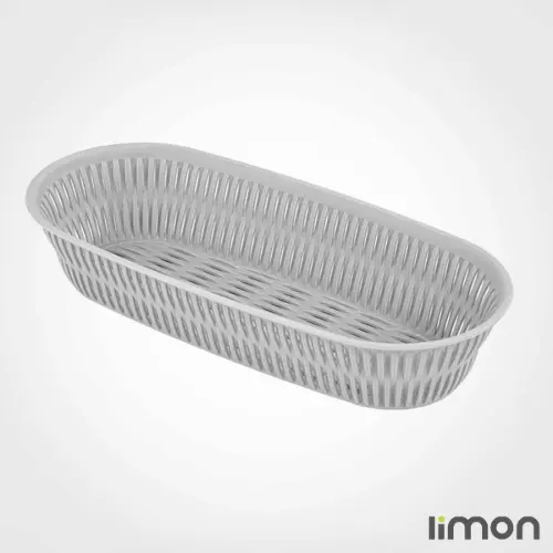 سبد طرح بامبو بیضی لیمون سایز 2 1378