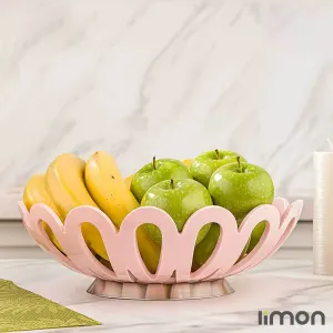 سبد میوه متوسط پایه استیل لیمون 2683