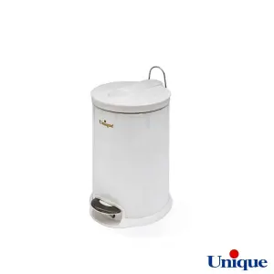 سطل زباله 5 لیتر یونیک UN-4110 سفید