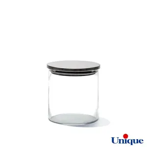 ظرف ادویه شیشه ای درب استیل 300 یونیک UN-1279