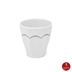 لیوان چینی زرین نئوکلاسیک نارسیس پلاتینی بدون دسته 240 سی سی