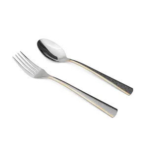 قاشق و چنگال غذاخوری 12 پارچه بست لایف مدل D-888