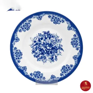 بشقاب غذاخوری چینی زرین ایتالیا اف طرح فلورانس سایز 25