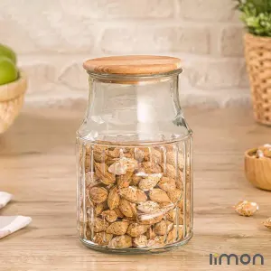 بانکه درب چوبی 1.2 لیتری لیمون 2261