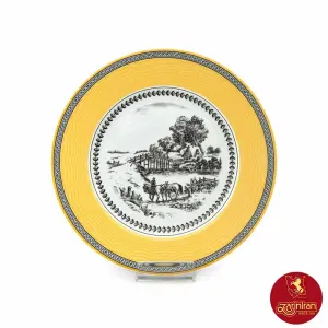 بشقاب غذاخوری ویلیج چینی زرین