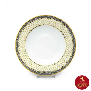 بشقاب گود ویلیج چینی زرین