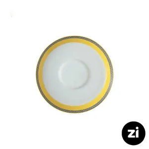 نعلبکی زیر استکانی چینی زرین Zi فرم اس ویلیج سایز 15