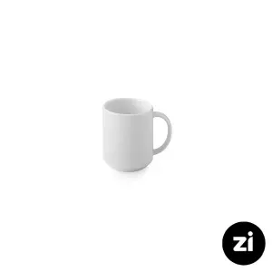 فنجان شیر شکلات چینی زرین Zi فرم اس سفید 140