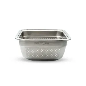 آبکش استیل مربع بست لایف دایموند سایز 24