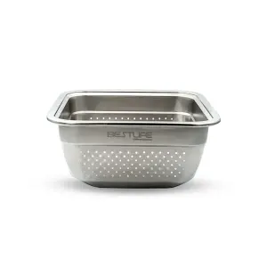 آبکش استیل مربع بست لایف دایموند سایز 26