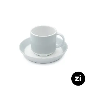 فنجان و نعلبکی قهوه خوری ZI فرم اس چینی زرین