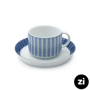 فنجان و نعلبکی چای خوری اس چینی زرین