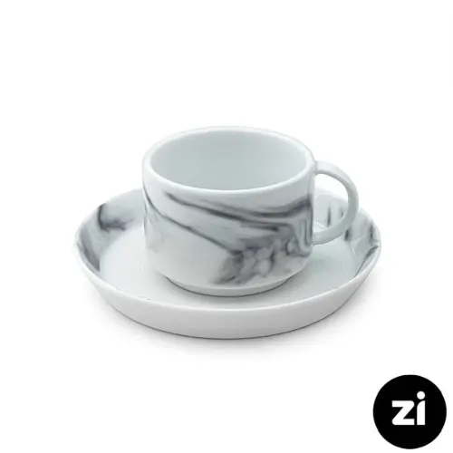 فنجان و نعلبکی چای خوری اس چینی زرین