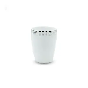 لیوان بدون دسته چینی زرین کواترو طرح مون بلان ۲۸۰ سی سی