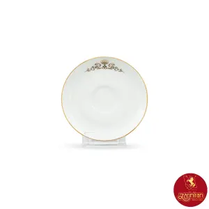 نعلبکی چینی زرین ایتالیا اف کوئین طلایی 14