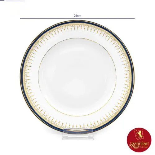 بشقاب ایتالیا اف چینی زرین