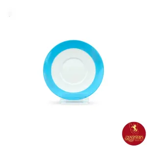 نعلبکی کاپوچینو چینی زرین ایتالیا اف طرح آسمان سایز 15