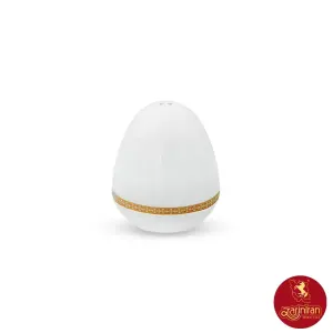 نمک پاش چینی زرین ایتالیا اف طرح ریوا طلایی