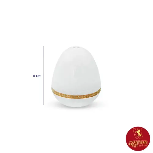 نمک پاش چینی زرین ایتالیا اف طرح ریوا طلایی