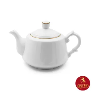 قوری لندنی چینی زرین طرح زرین رزگلد