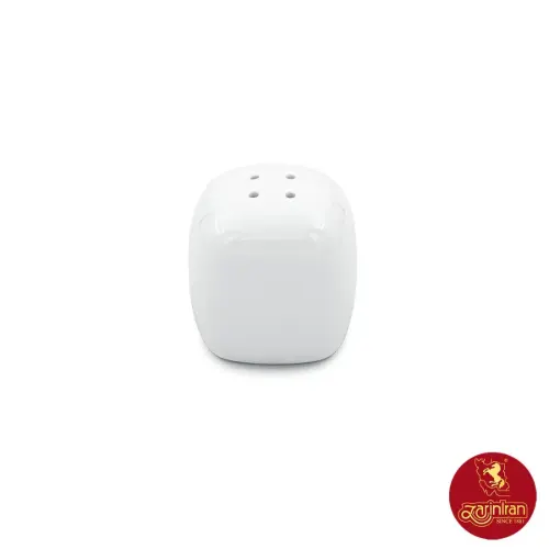 نمک پاش چینی زرین کواترو 25 سفید