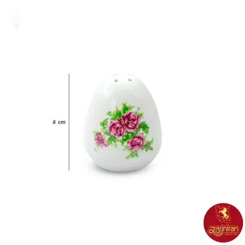 نمکپاش چینی زرین ایتالیا اف طرح بیدگل