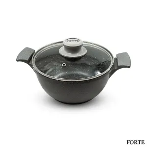 قابلمه گرانیتی فورته مدل اسکار پلاس سایز 20 طوسی گرانیتی