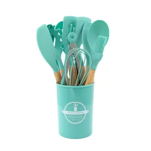 سرویس کفگیر و ملاقه 12 پارچه سیلیکونی U666076