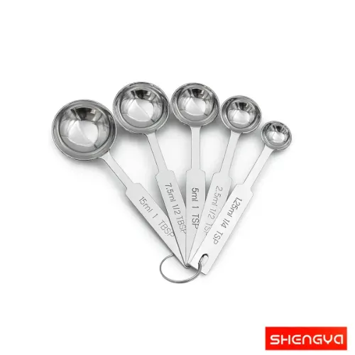 سرویس پیمانه B4418 استیل شنگیا 5 تکه