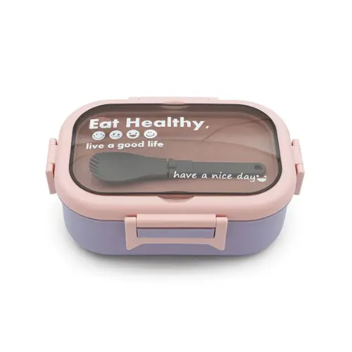 ظرف غذا JC347 داخل استیل دو خانه