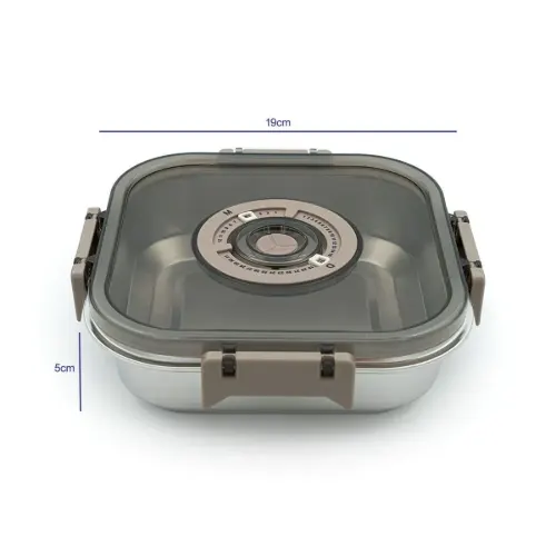 ظرف غذا استیل سه عددی JC361-3