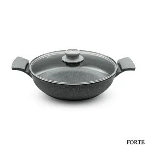 تابه گرانیتی فورته مدل اسکار پلاس سایز 28 رنگ گرانیتی