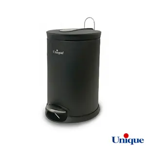 سطل زباله یونیک 5 لیتر UN-4210 مشکی