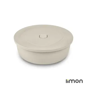 کاسه گرد دربدار 2.5 لیتر لیمون 2332