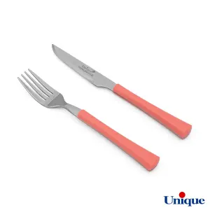 کارد و چنگال UN-5855A یونیک گلبهی