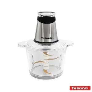 خردکن برقی 3 لیتری تیلونیکس TC1893 با ظرف شیشه ای 600 وات 6 تیغه تیتانیومی