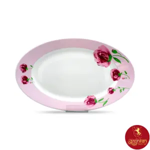 دیس پینک رز ایتالیا اف چینی زرین سایز 42